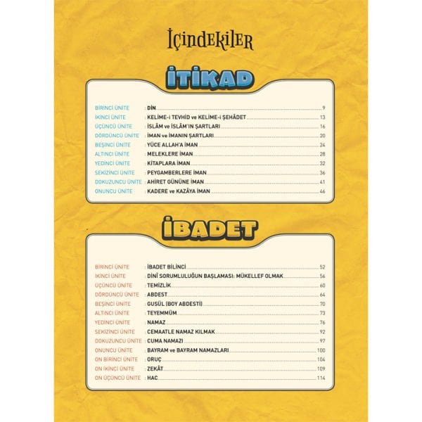 Etkinliklerle Güzel Dinimi Öğreniyorum - 7-11 Yaş | Eyyüp Beyhan