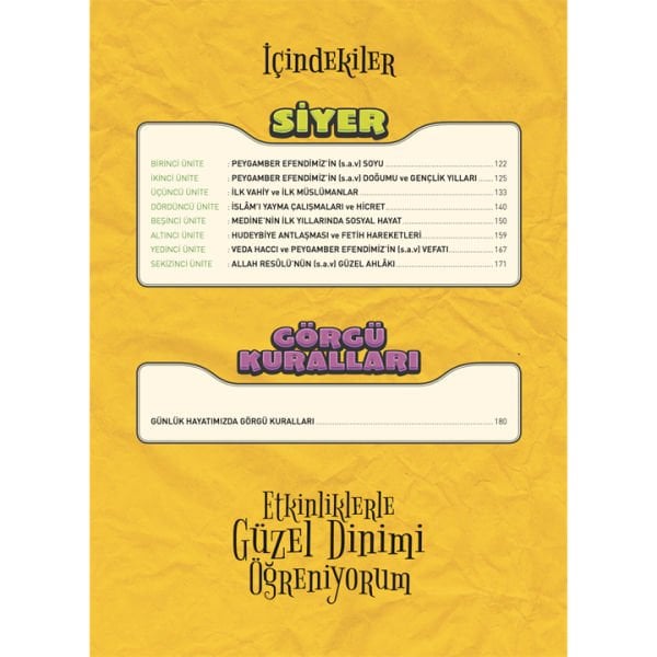 Etkinliklerle Güzel Dinimi Öğreniyorum - 7-11 Yaş | Eyyüp Beyhan