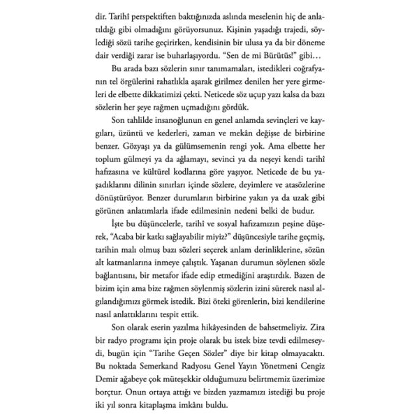 Tarihe Geçen Sözler | Davut Bayraklı