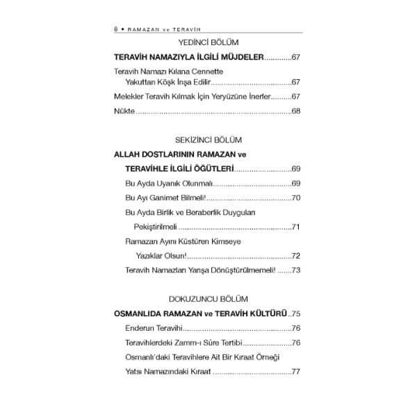 Ramazan ve Teravih | Abdurrahman Altundağ