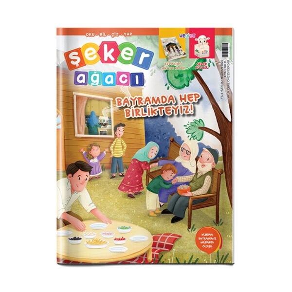 Şeker Ağacı Okul Öncesi Aylık Çocuk Dergisi Sayı: 66 - Haziran 2025
