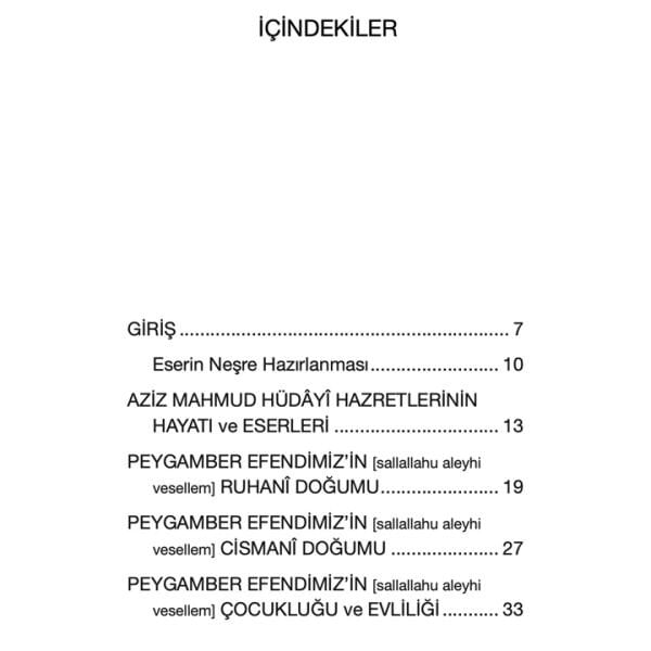 Mevlidi Şerif ve Miraciyye | Aziz Mahmud Hüdayi
