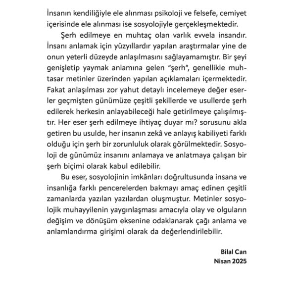 Anlam Krizi | Gündelik Sosyolojinin İzleri | Bilal Can