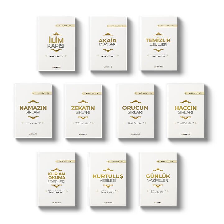 İhyau Ulumiddin İbadetler Bölümü 10 Kitap | İmam Gazali