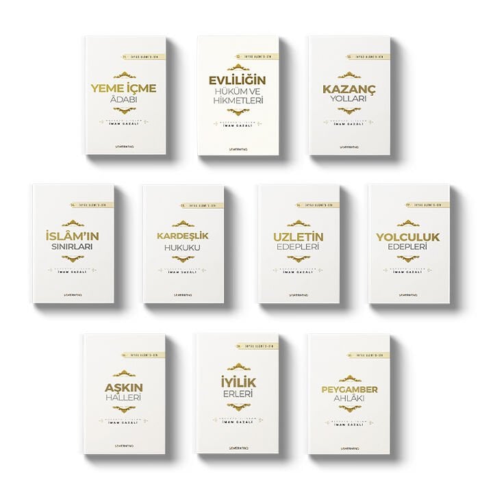İhyau Ulumiddin Günlük Hayatın Adabı 10 Kitap | İmam Gazali