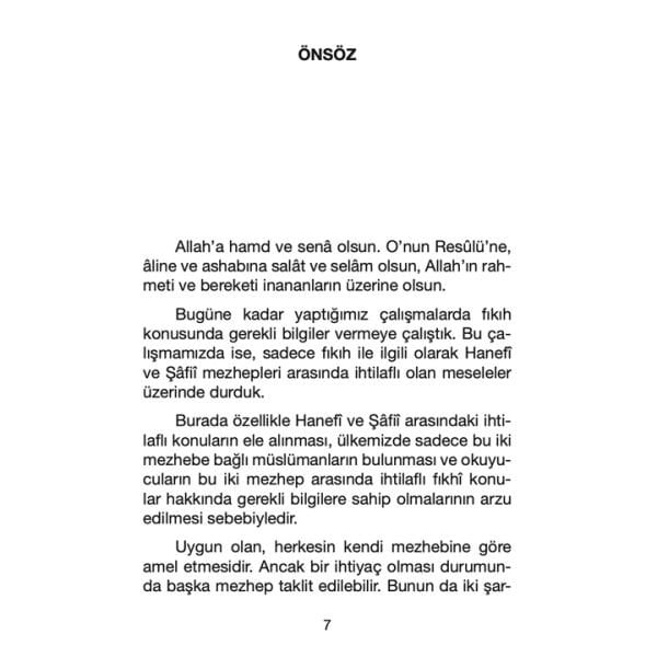 İhtilaflı Meseleler - Hanefi ve Şafii Fıkhında | Hasip Asutay