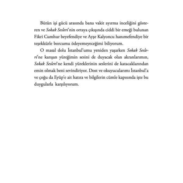 Sokak Sesleri | Nusret Özcan