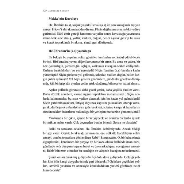 Alemlere Rahmet Büyük Boy | Şerafettin Kalay