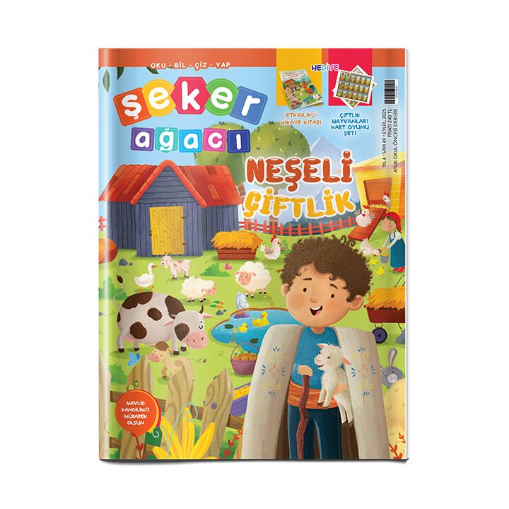 Şeker Ağacı Okul Öncesi Aylık Çocuk Dergisi Sayı: 69 - Eylül 2025