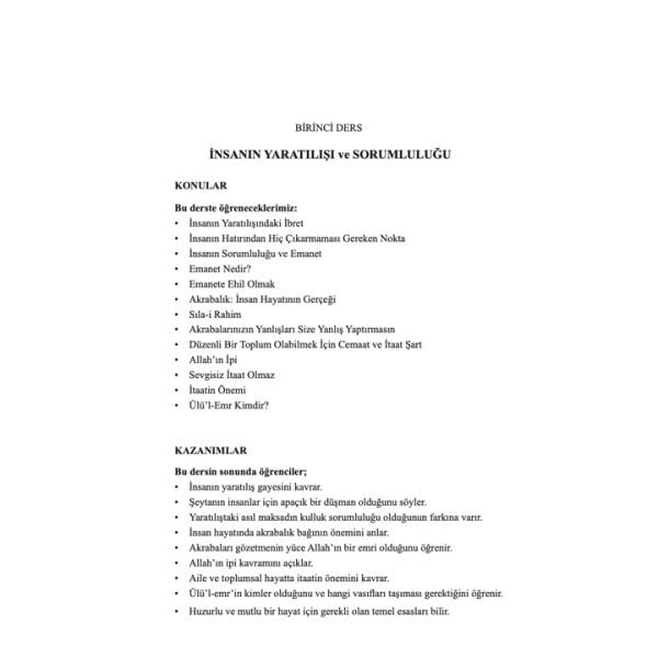 Aile İlmihali Dersleri | Hüseyin Okur