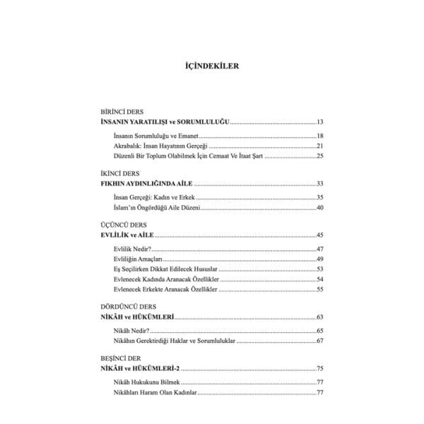 Aile İlmihali Dersleri | Hüseyin Okur