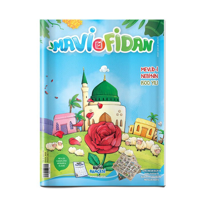 Mavi Fidan Aylık Çocuk Dergisi Sayı: 88 - Eylül 2025