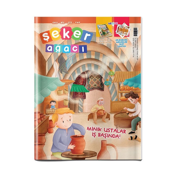 Şeker Ağacı Okul Öncesi Aylık Çocuk Dergisi Sayı: 70 - Ekim 2025