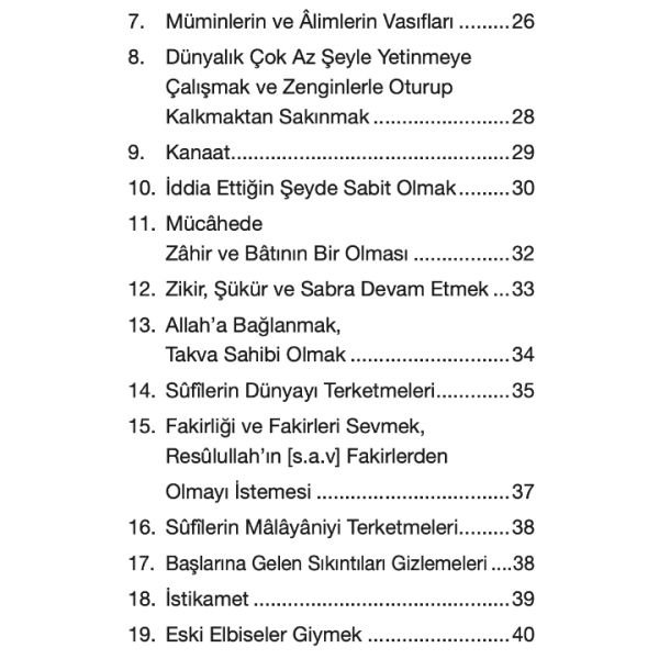 Tasavvufa Dair Kırk Rivayet | Ebu Abdurrahman Es-Sülemi