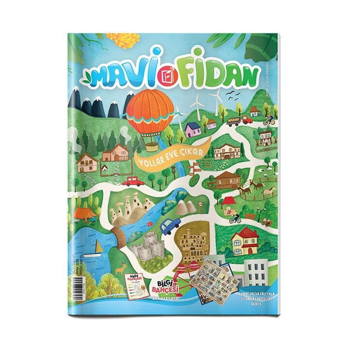 Mavi Fidan Aylık Çocuk Dergisi Sayı: 89 - Ekim 2025