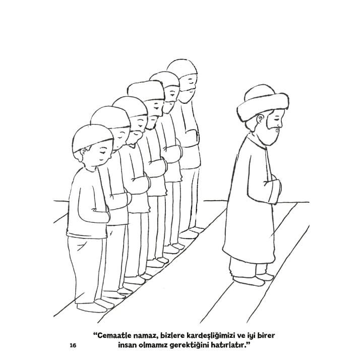 Oku Öğren Boya Eğlen - Namaz | Cüneyt Dal