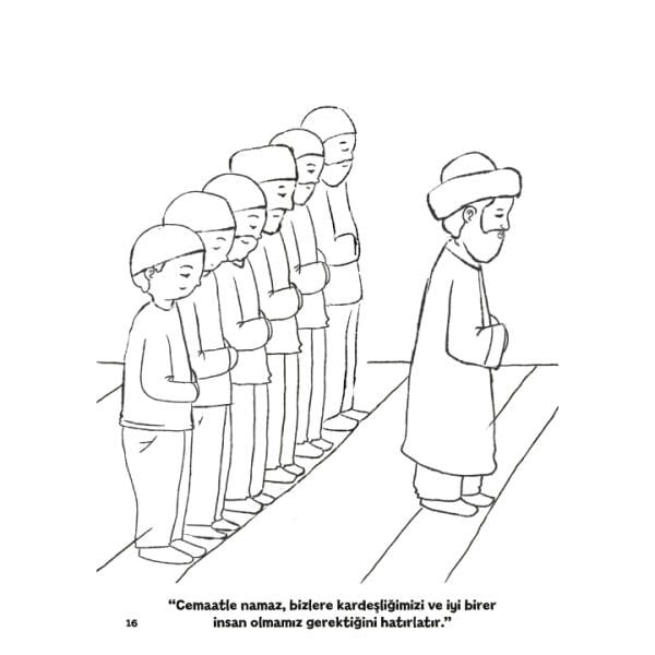 Oku Öğren Boya Eğlen - Namaz | Cüneyt Dal