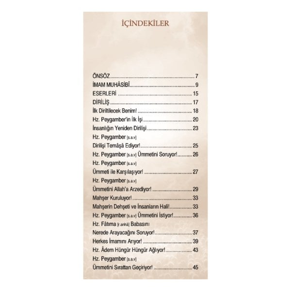 Mahşer Günü | İmam Muhasibi