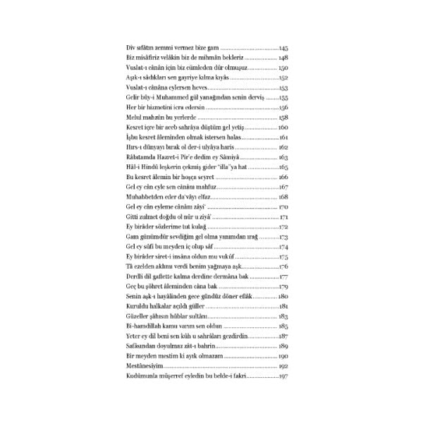 Salih Baba Divanı | Salih Baba