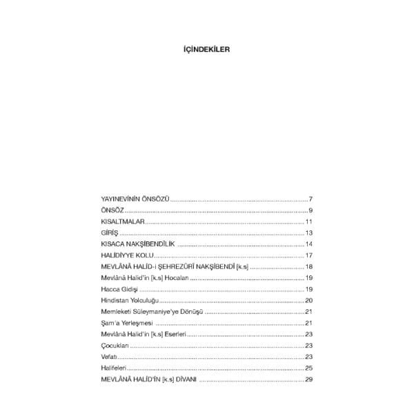 Divan - Mevlana Halid | Mevlana Halid-i Bağdadi