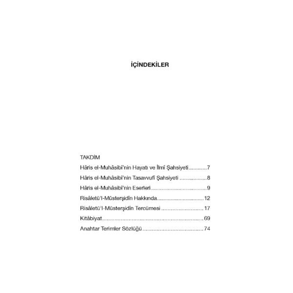 Ahlak ve Arınma | Haris El-Muhasibi