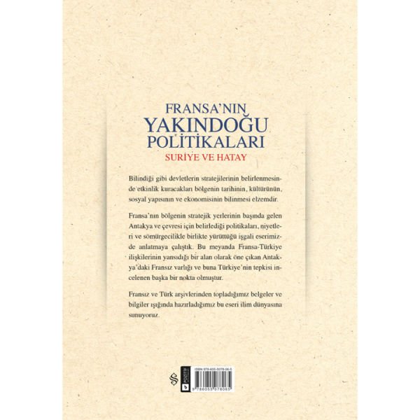 Fransanın Yakındoğu Politikaları | Yaşar Demir