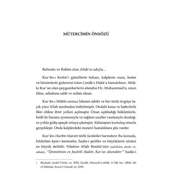 Et-Tibyan | Rahmet Pınarı | İmam Nevevi