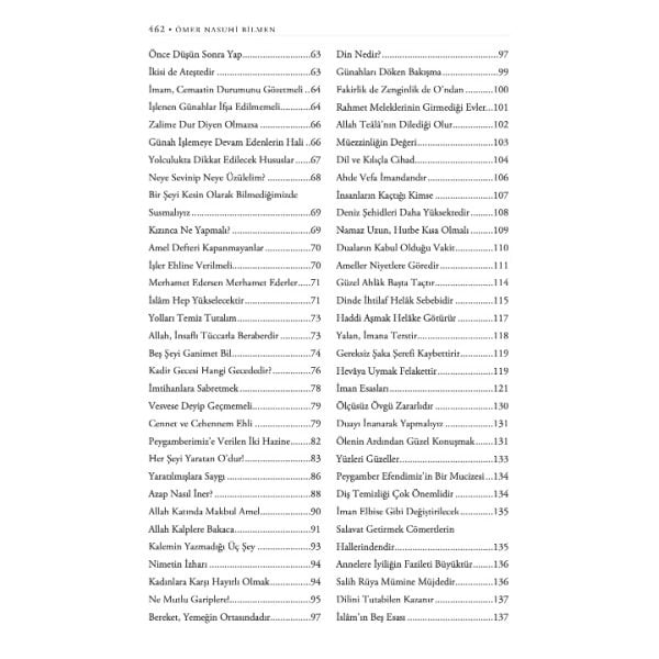 Beşyüz Hadisi Şerif | Ömer Nasuhi Bilmen