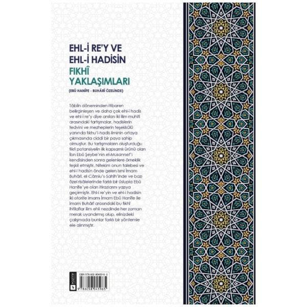 Ehli Rey ve Ehli Hadisin Fıkhi Yaklaşımları | Dr.Muhammed Hüsnü Çiftçi