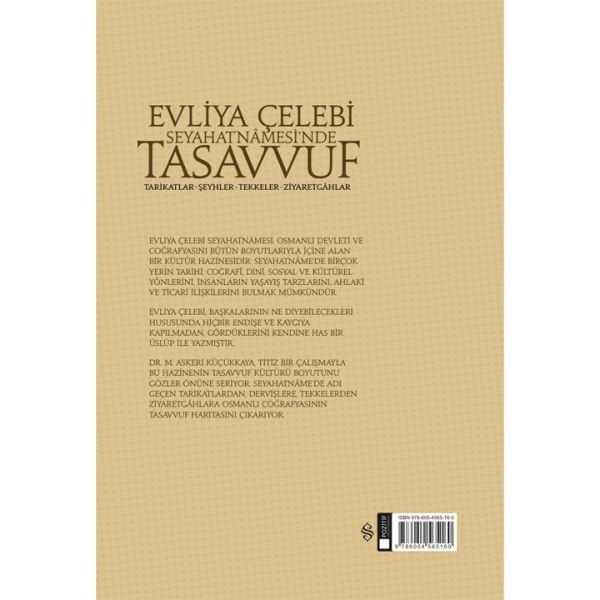 Evliya Çelebi Seyahatnamesinde Tasavvuf | Mahmut Askeri Küçükkaya
