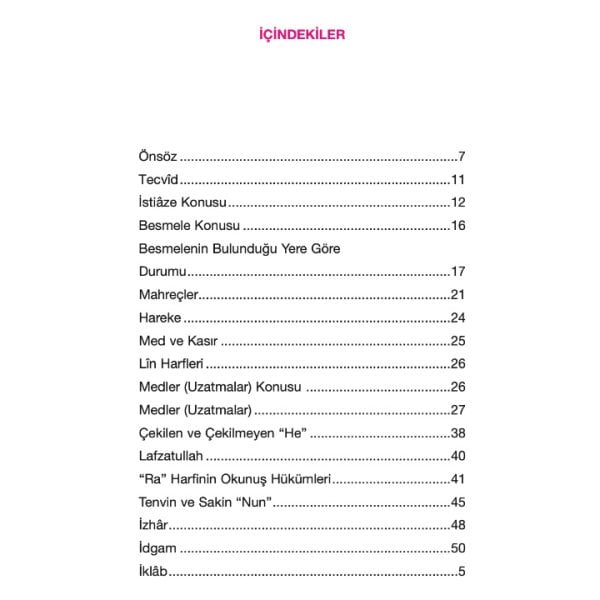 Tecvid | Mahi Dağdağan