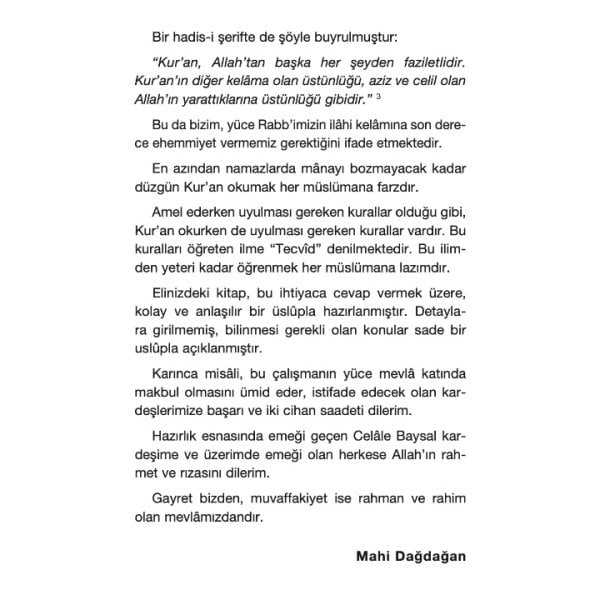 Tecvid | Mahi Dağdağan