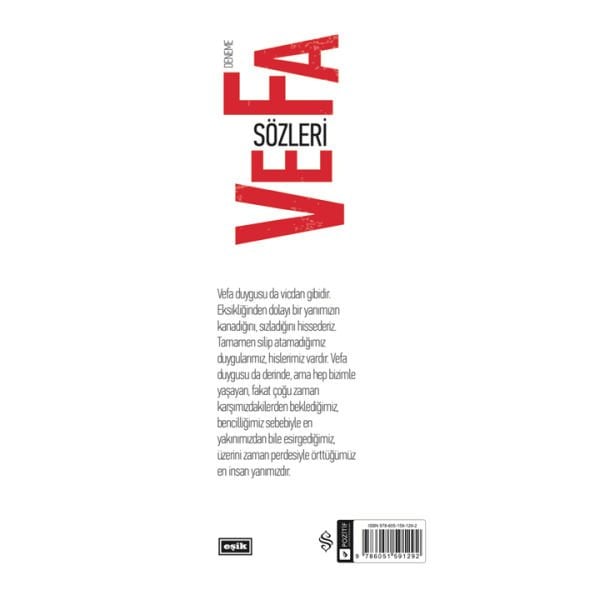 Vefa Sözleri | Hasan Akçay