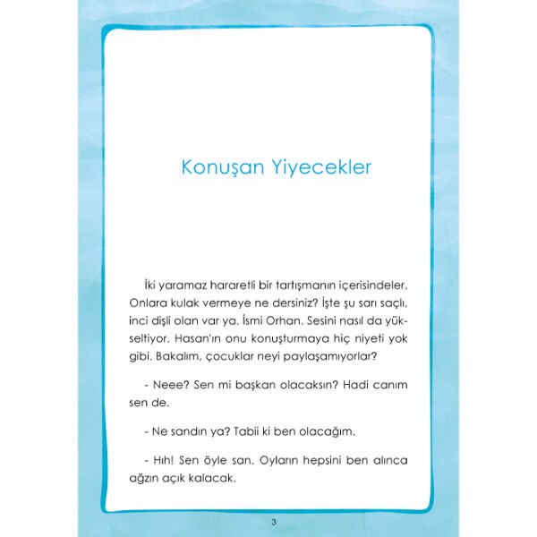 Konuşan Yiyecekler | Kamile Özdemir