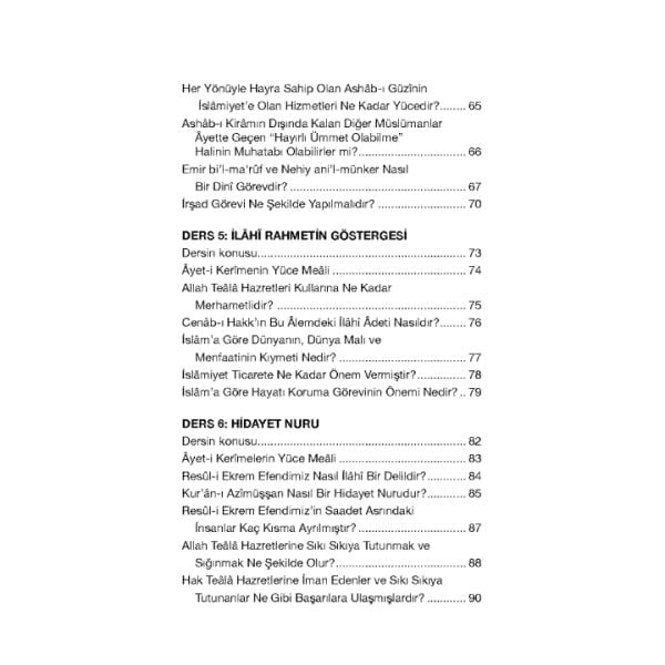 Kuranı Kerimden Dersler ve Öğütler | Ömer Nasuhi Bilmen