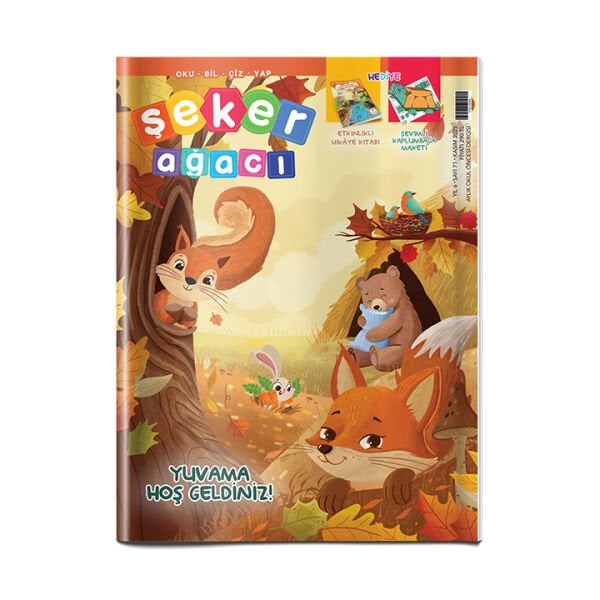 Şeker Ağacı Okul Öncesi Aylık Çocuk Dergisi Sayı: 71 - Kasım 2025