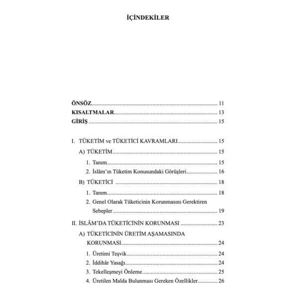 İslam Hukukunda Tüketicinin Korunması | Mustafa Kisbet