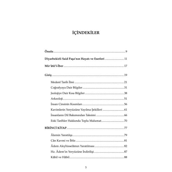 Dünya Tarihi 1 | Diyarbekirli Said Paşa