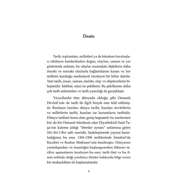 Dünya Tarihi 1 | Diyarbekirli Said Paşa