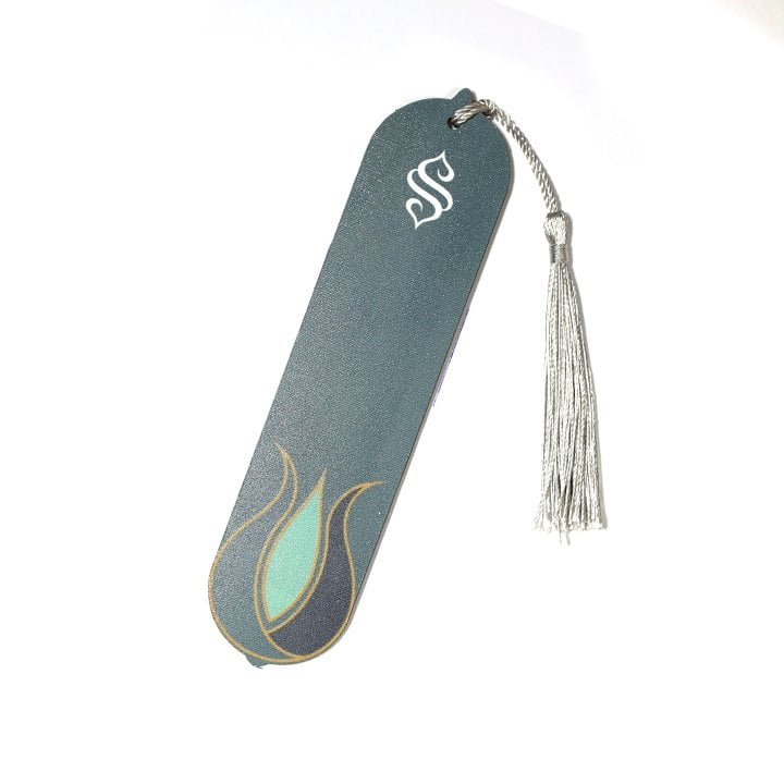 Ahşap Kitap Ayracı | Gri