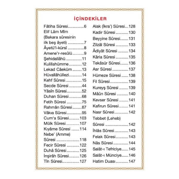 Yasini Şerif Cep Boy - Ciltli Pembe Kapak