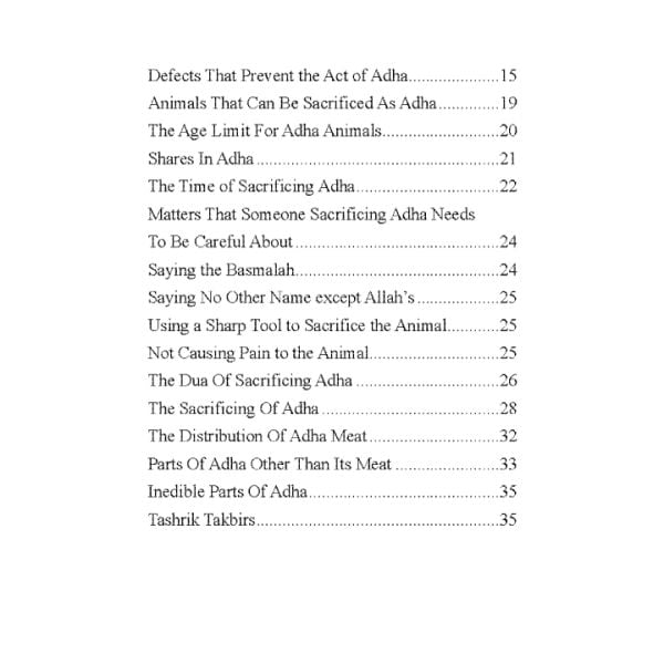 Ibadah Of Adha | Kurban İbadeti