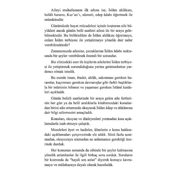 Aile Sohbetleri | Hakan Öner