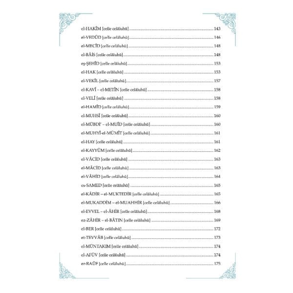 Esma-i Hüsna Şerhi | İmam Gazali