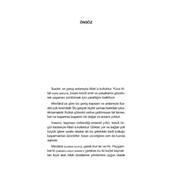 Mevlananın Gözüyle Aşıkların Namazı | Mevlana Celaleddin-i Rumi