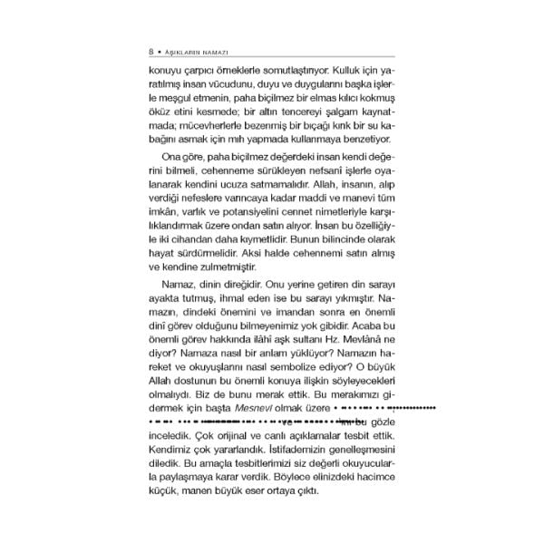 Mevlananın Gözüyle Aşıkların Namazı | Mevlana Celaleddin-i Rumi