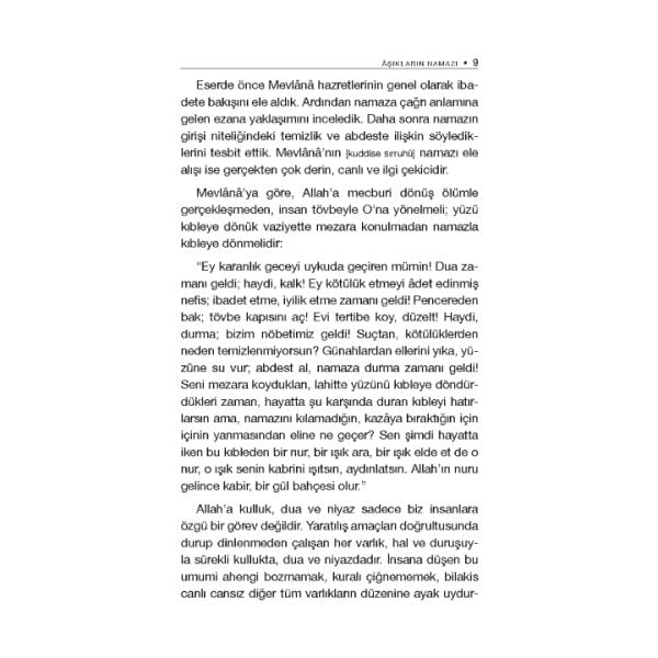 Mevlananın Gözüyle Aşıkların Namazı | Mevlana Celaleddin-i Rumi