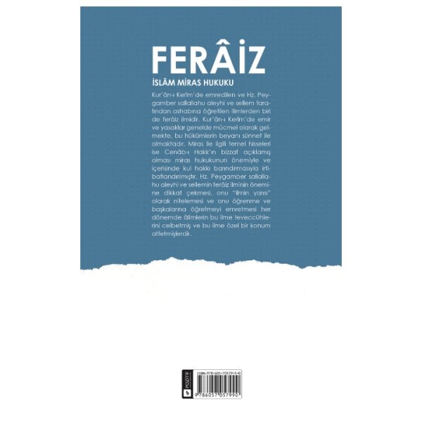 Feraiz – İslam Mirası Hukuku |  Dr. Süleyman Taş