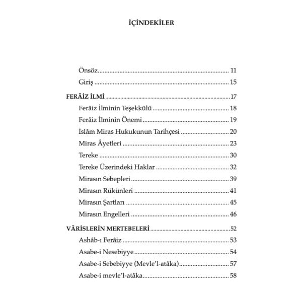 Feraiz – İslam Mirası Hukuku |  Dr. Süleyman Taş