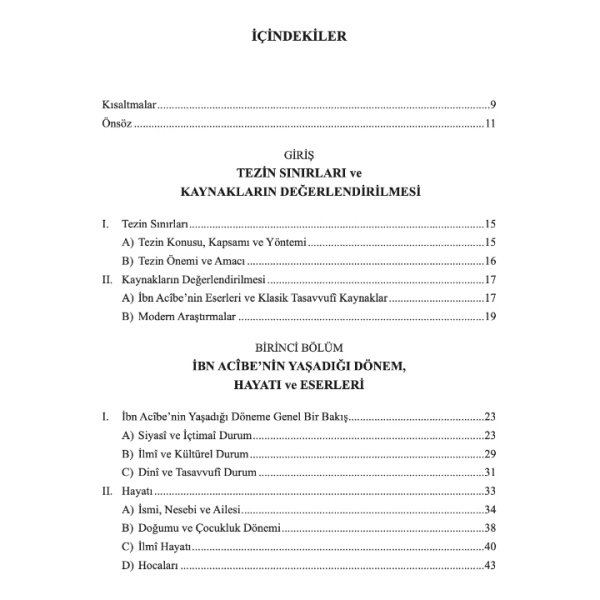 İbn Acibe'nin Hayatı, Eserleri ve Tasavvufi Görüşleri | Dr. Ramazan Emektar